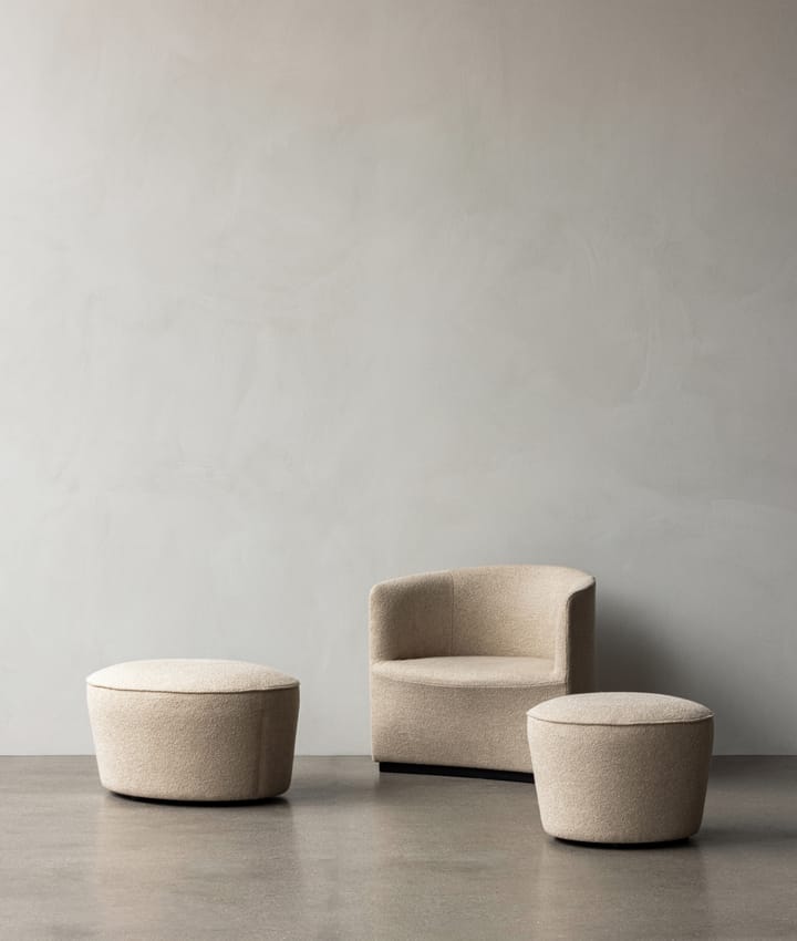 Cairn Pouf Ø60cm, Bouclé 02 Audo Copenhagen