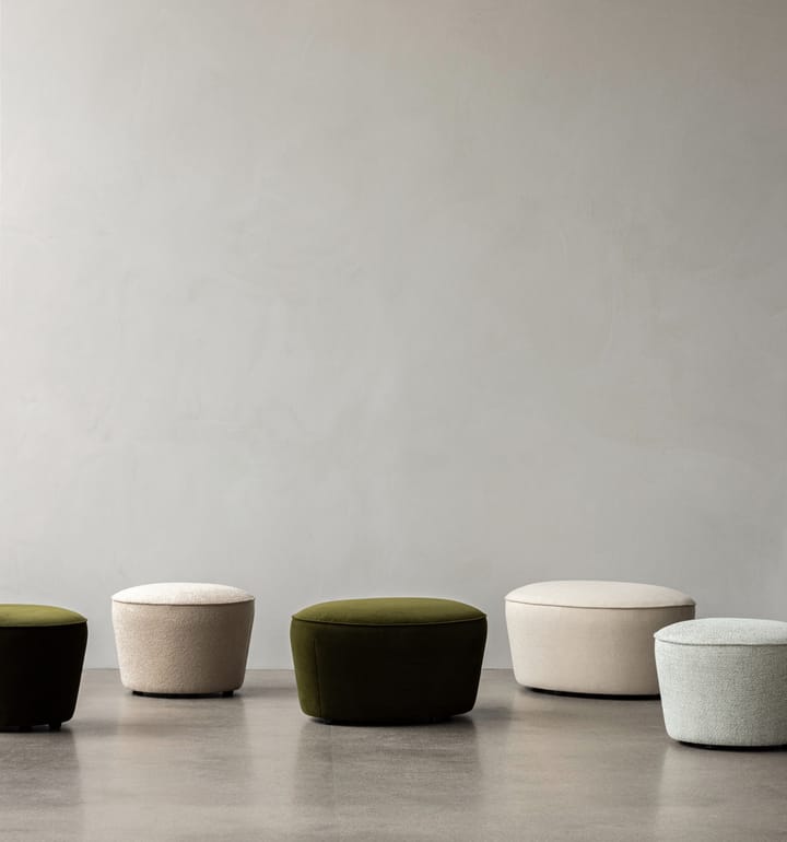 Cairn Pouf Ø60cm, Bouclé 02 Audo Copenhagen