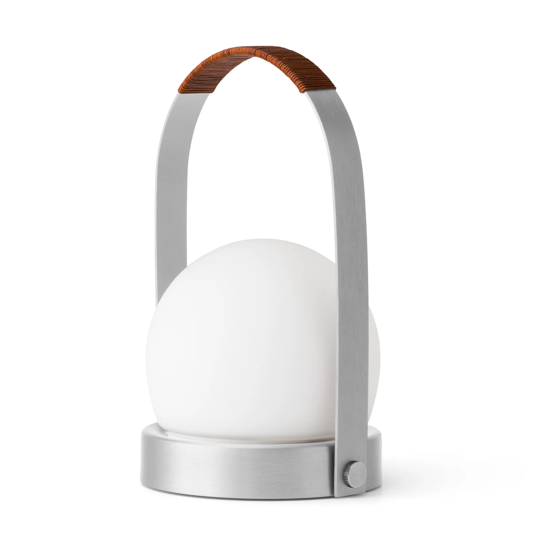 Carrie Tragbare Tischleuchte, Borstad aluminium Audo Copenhagen