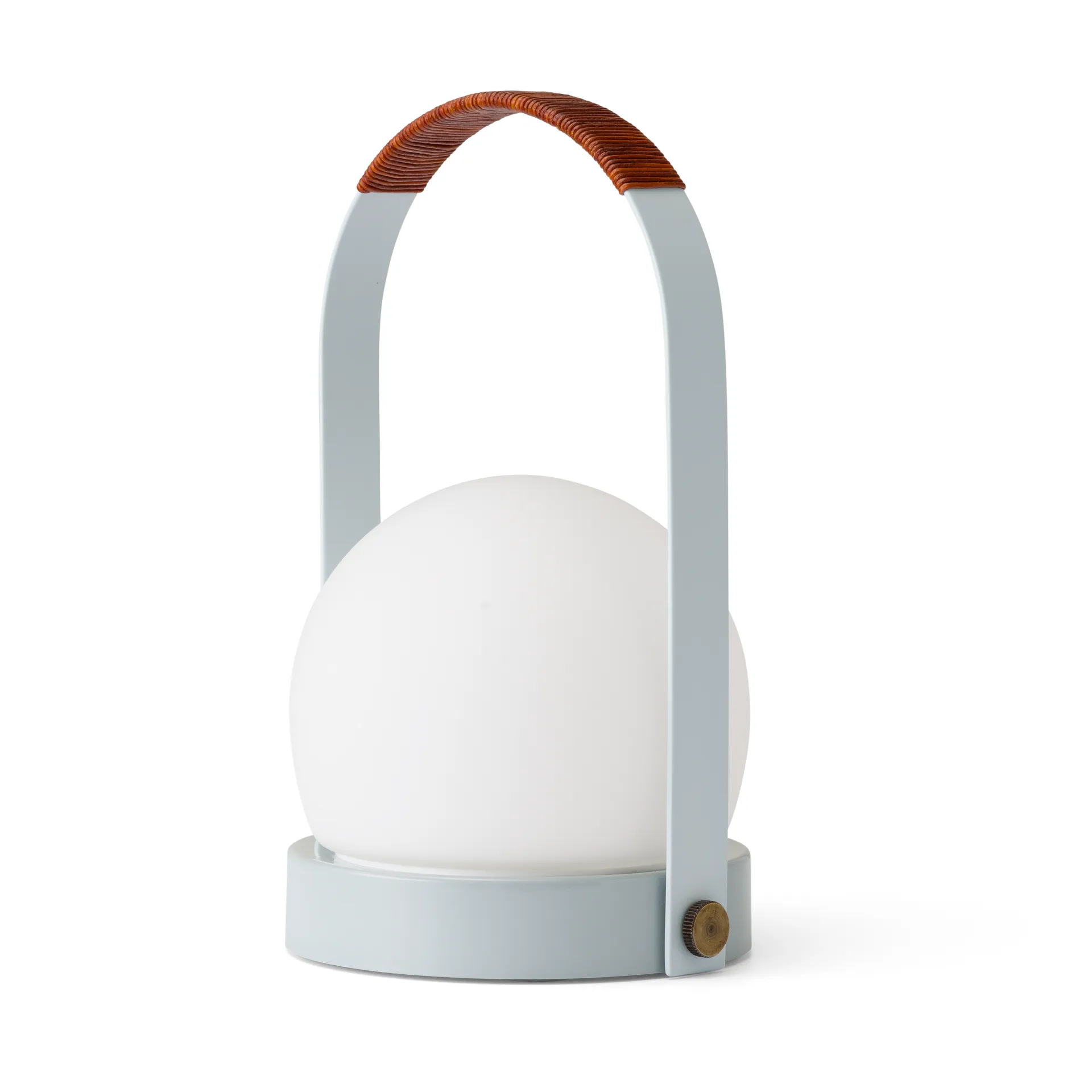 Carrie Tragbare Tischleuchte, Linen blue Audo Copenhagen