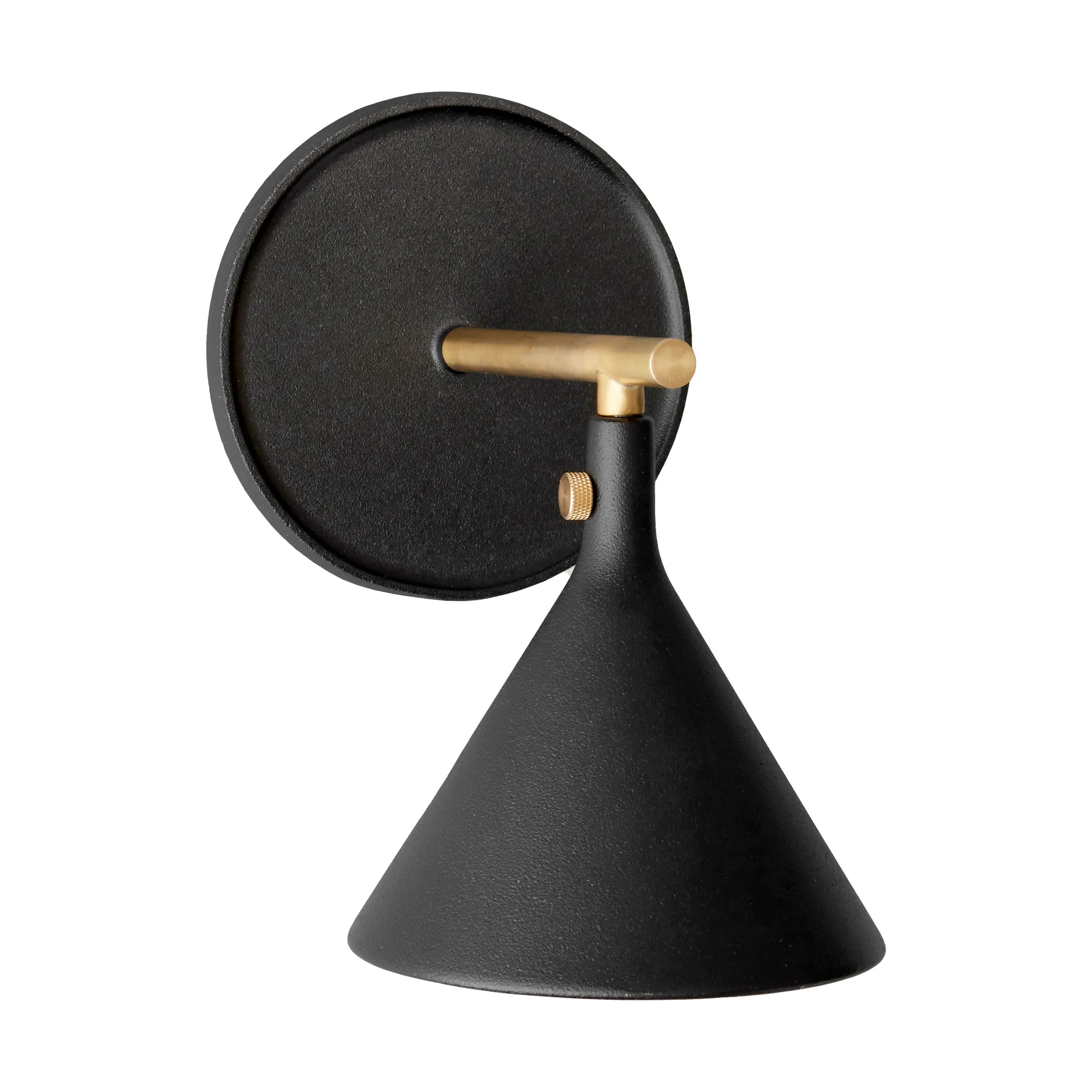 Cast Sconce Wandleuchte diffuser feste Installation, Black Audo Copenhagen