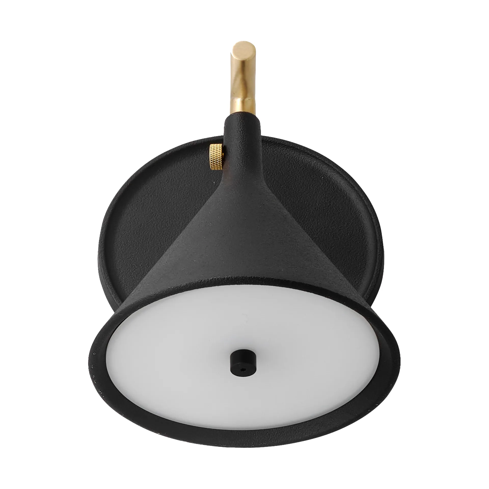 Cast Sconce Wandleuchte diffuser feste Installation, Black Audo Copenhagen