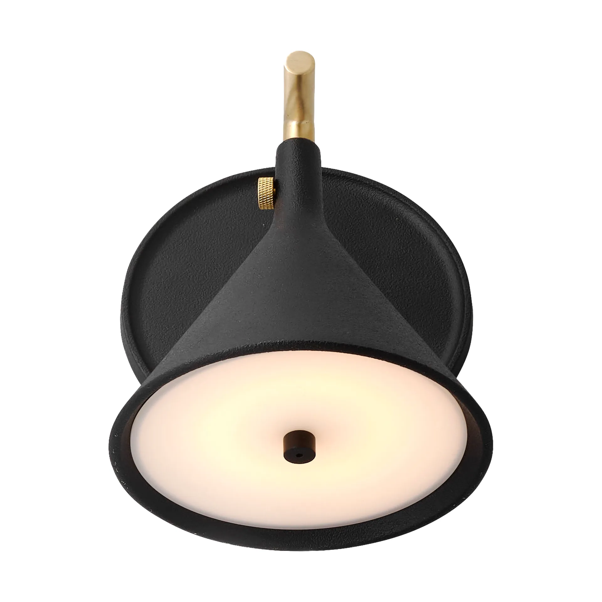 Cast Sconce Wandleuchte diffuser feste Installation, Black Audo Copenhagen