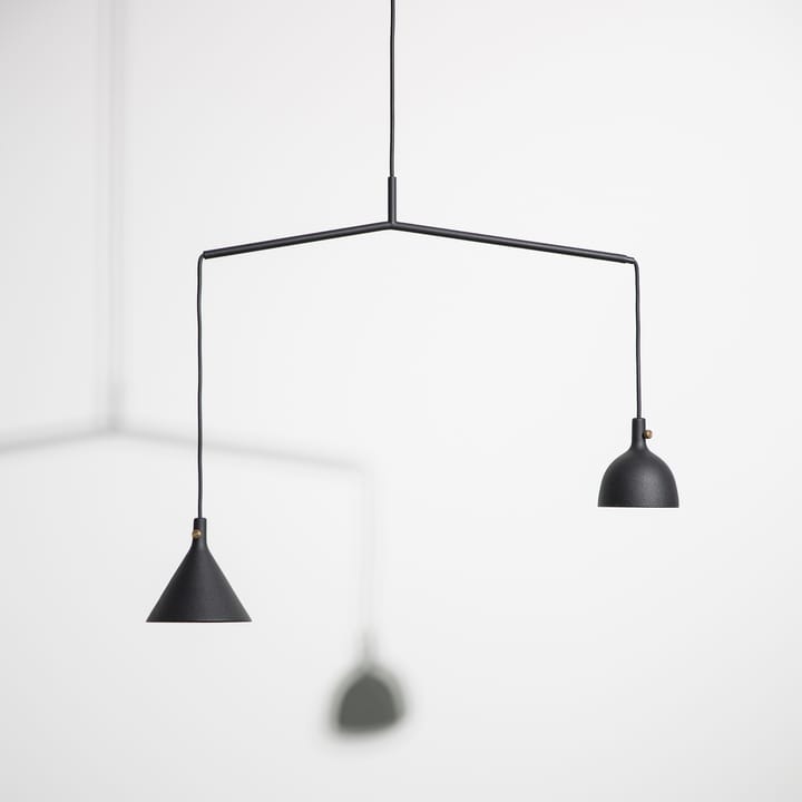 Cast shape 4 Pendelleuchte, Schwarz Audo Copenhagen