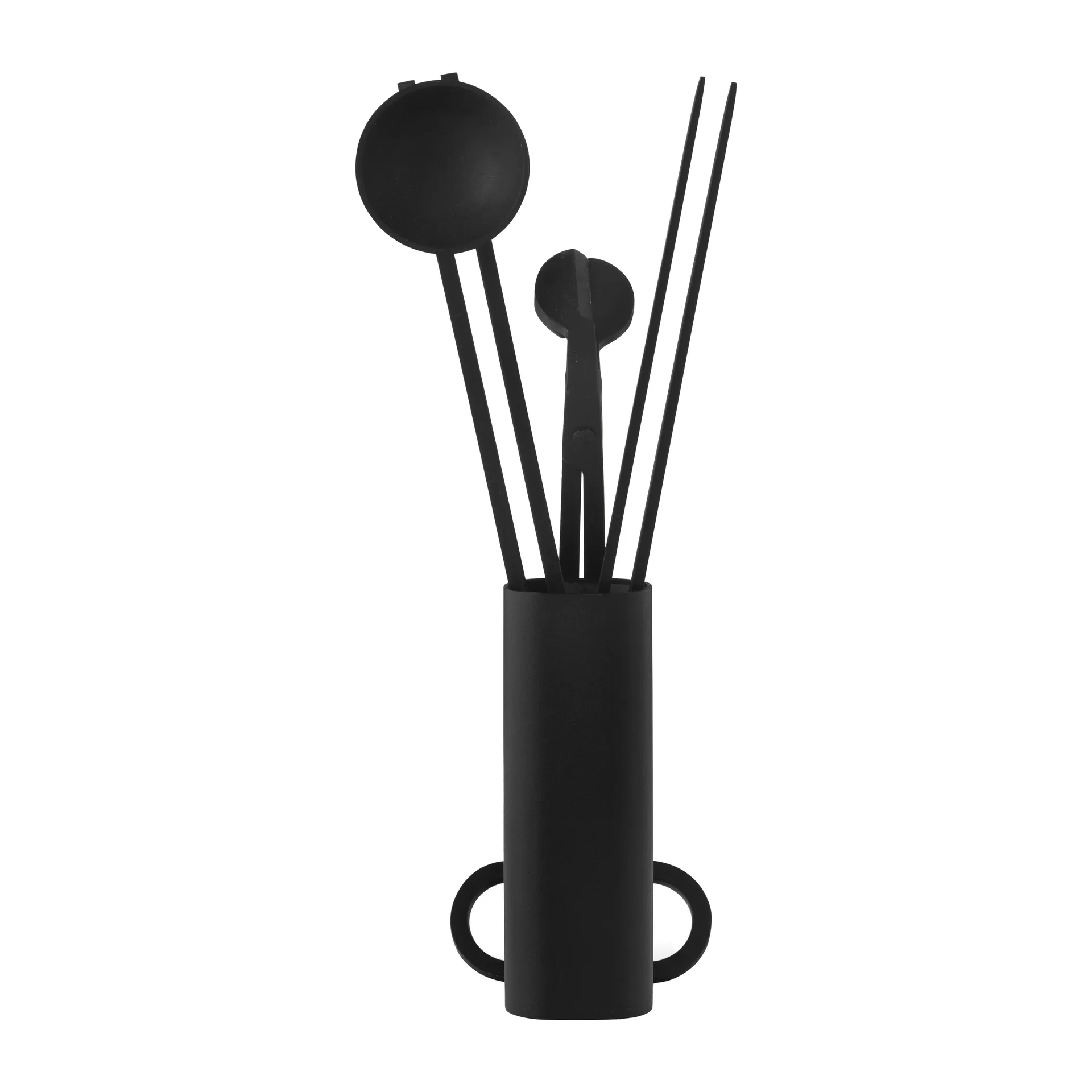 Clip Pflege-Set Kerze 4 Teile, Schwarz Audo Copenhagen