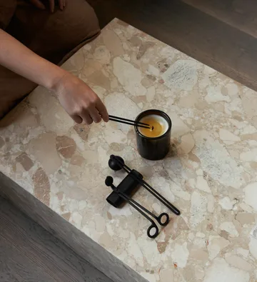 Clip Pflege-Set Kerze 4 Teile - Schwarz - Audo Copenhagen