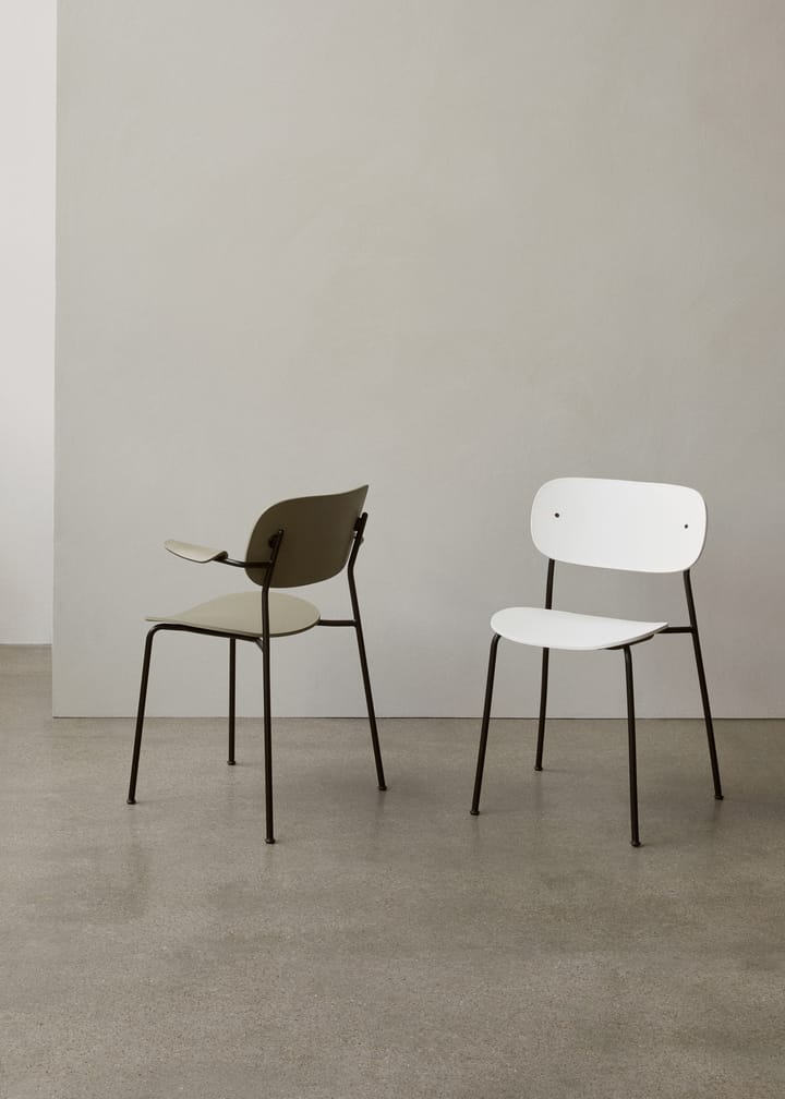 Co Stuhl, Weiß-Kunststoff Audo Copenhagen