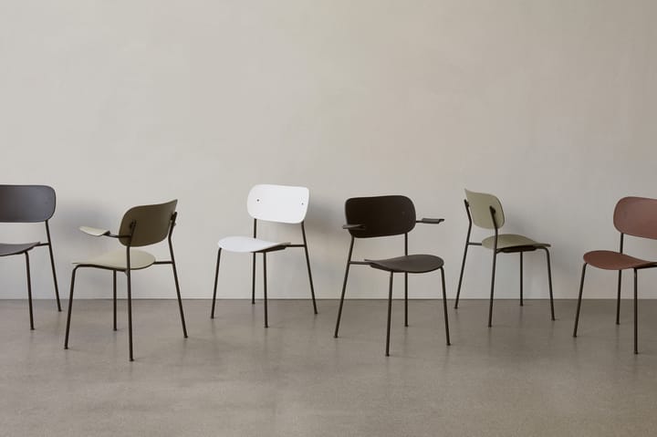 Co Stuhl, Weiß-Kunststoff Audo Copenhagen