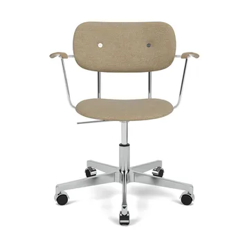 Co Task Bürostuhl vollständig gepolstert - Audo Bouclé 02-natural oak - Audo Copenhagen