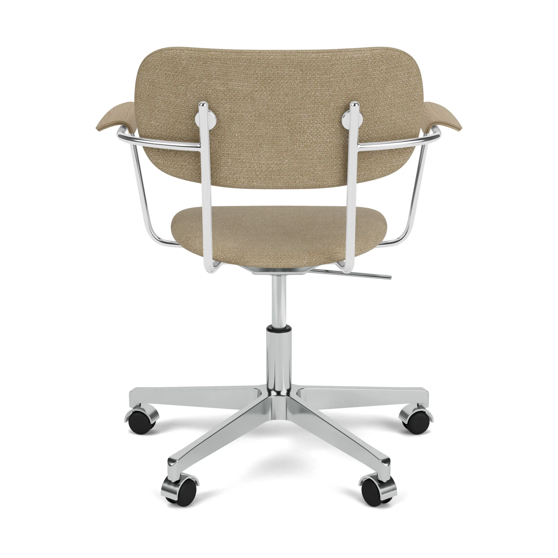 Co Task Bürostuhl vollständig gepolstert, Audo Bouclé 02-natural oak Audo Copenhagen