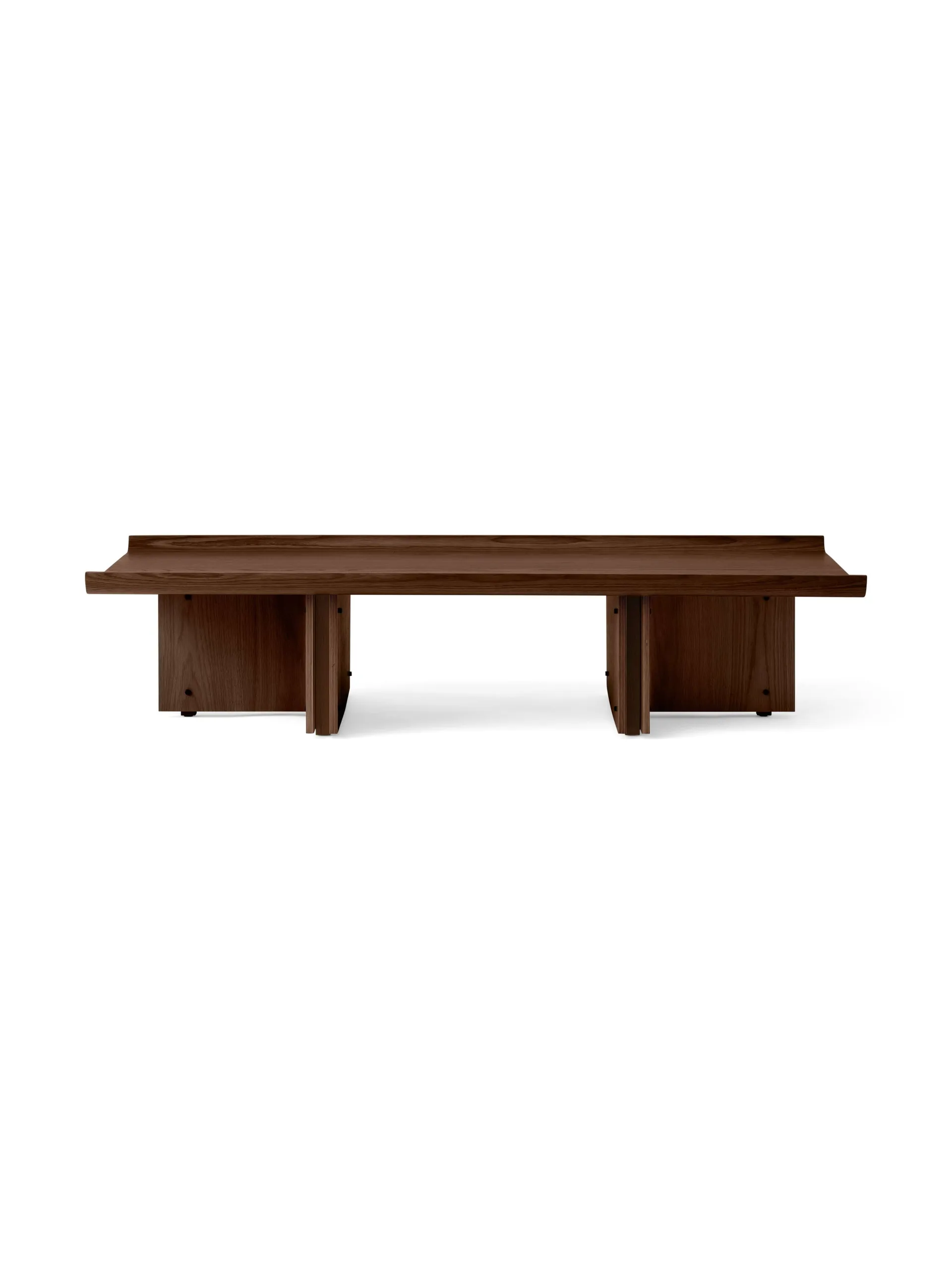 Conrad Lounge Table Eiche, Dunkel-gebürstete Eiche, 149x74 cm Audo Copenhagen