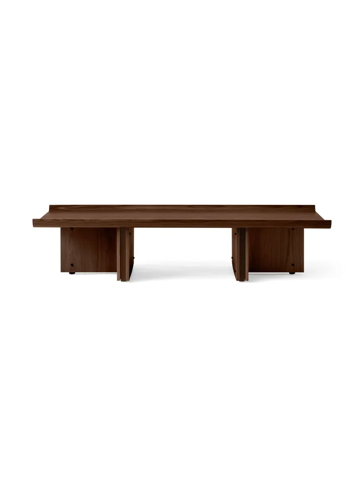 Conrad Lounge Table Eiche - Dunkel-gebürstete Eiche, 149x74 cm - Audo Copenhagen