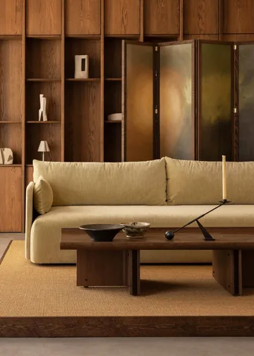 Conrad Lounge Table Eiche - Dunkel-gebürstete Eiche, 149x74 cm - Audo Copenhagen