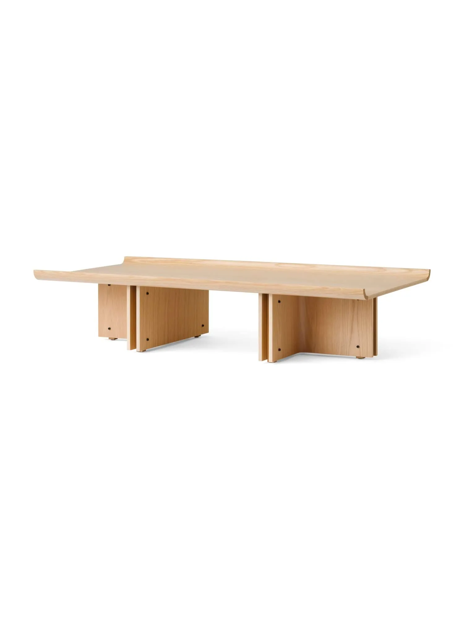 Conrad Lounge Table Eiche, Natur Eiche, 149x74 cm Audo Copenhagen