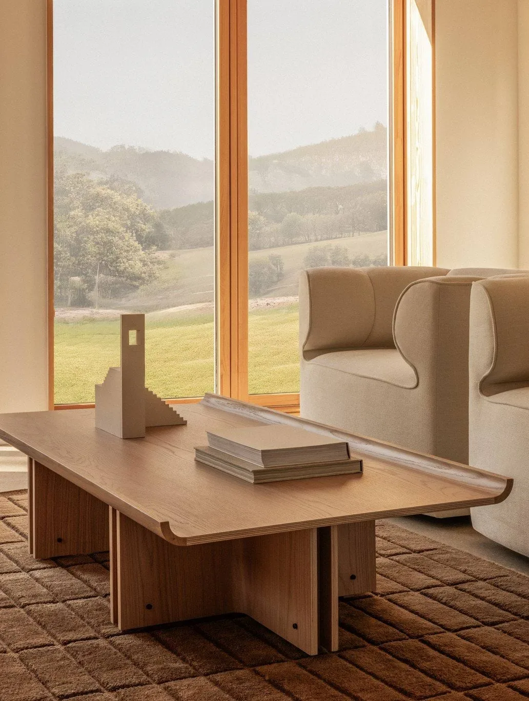Conrad Lounge Table Eiche, Natur Eiche, 149x74 cm Audo Copenhagen