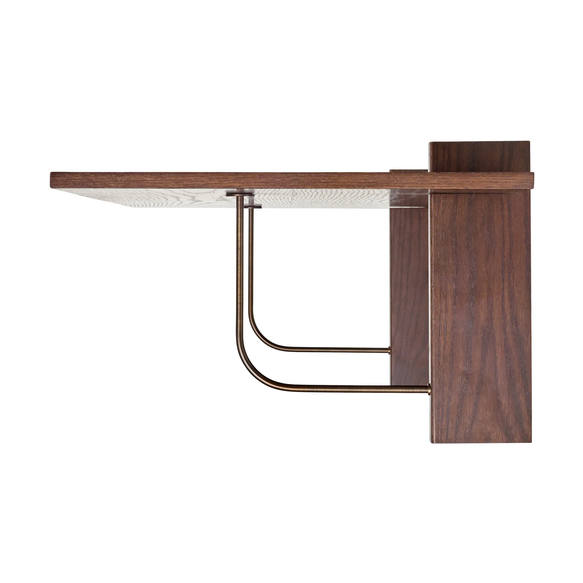 Corbel Schreibtisch 100x45cm, Dark stained oak Audo Copenhagen