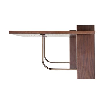 Corbel Schreibtisch 100x45cm - Dark stained oak - Audo Copenhagen