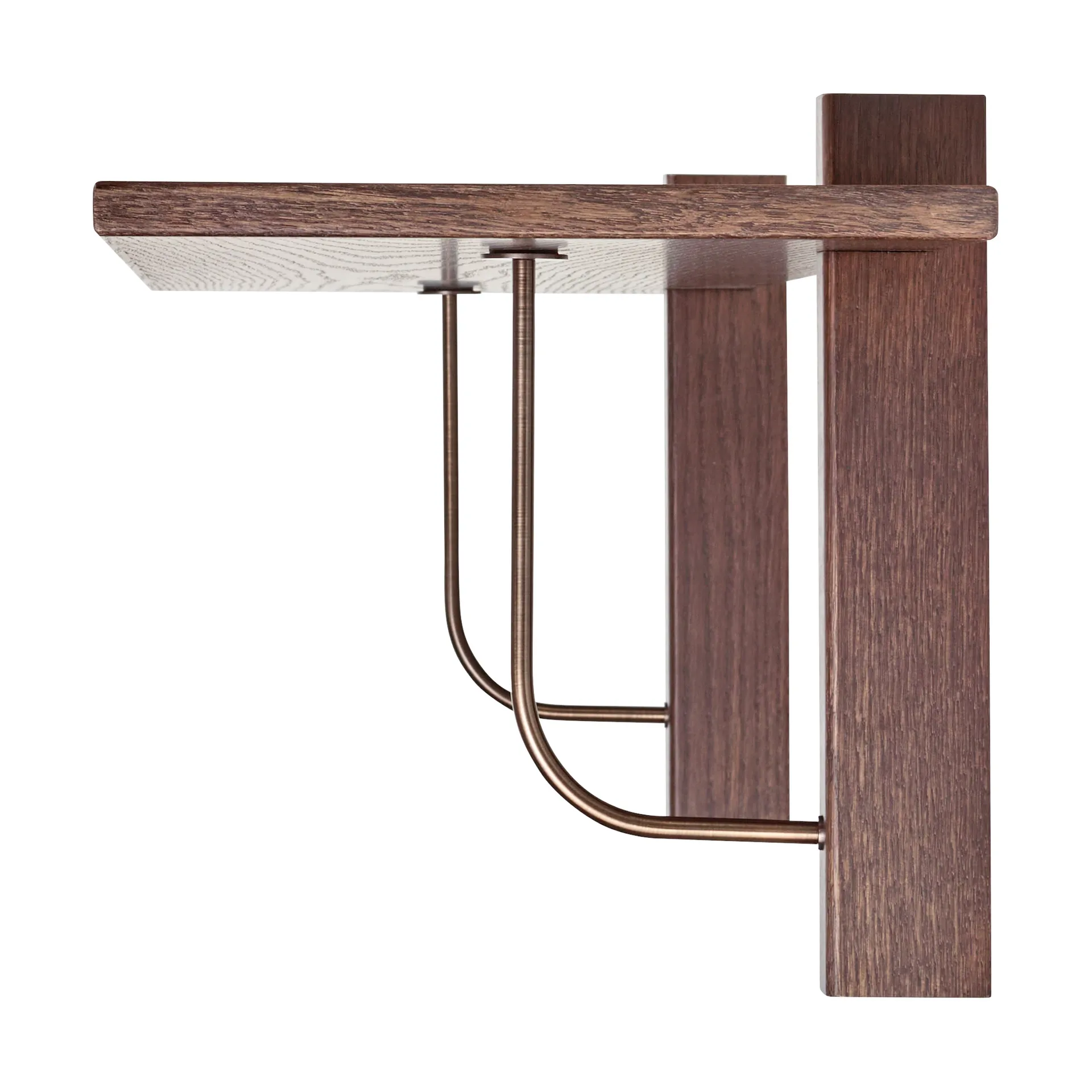 Corbel Wandregal 100x30cm, Dark stained oak Audo Copenhagen