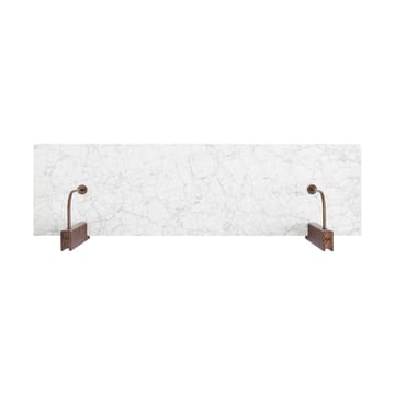 Corbel Wandregal 100x30cm - Marble carrara - Audo Copenhagen