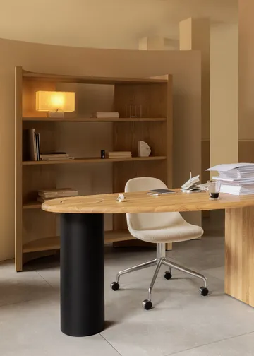 Crescent Regal - Unbehandelte Eiche, 150x173 cm - Audo Copenhagen