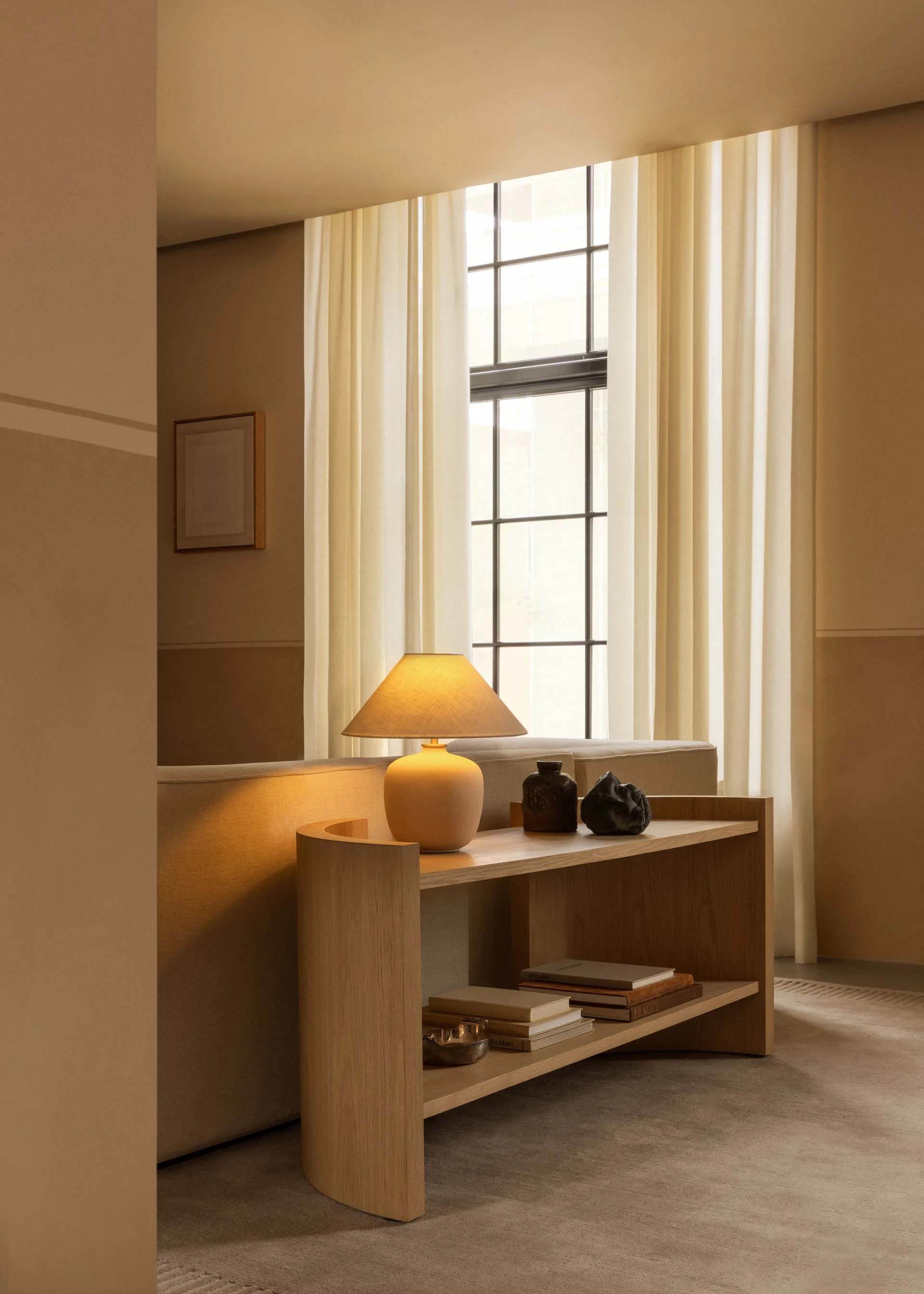 Crescent Regal, Unbehandelte Eiche, 150x60 cm Audo Copenhagen