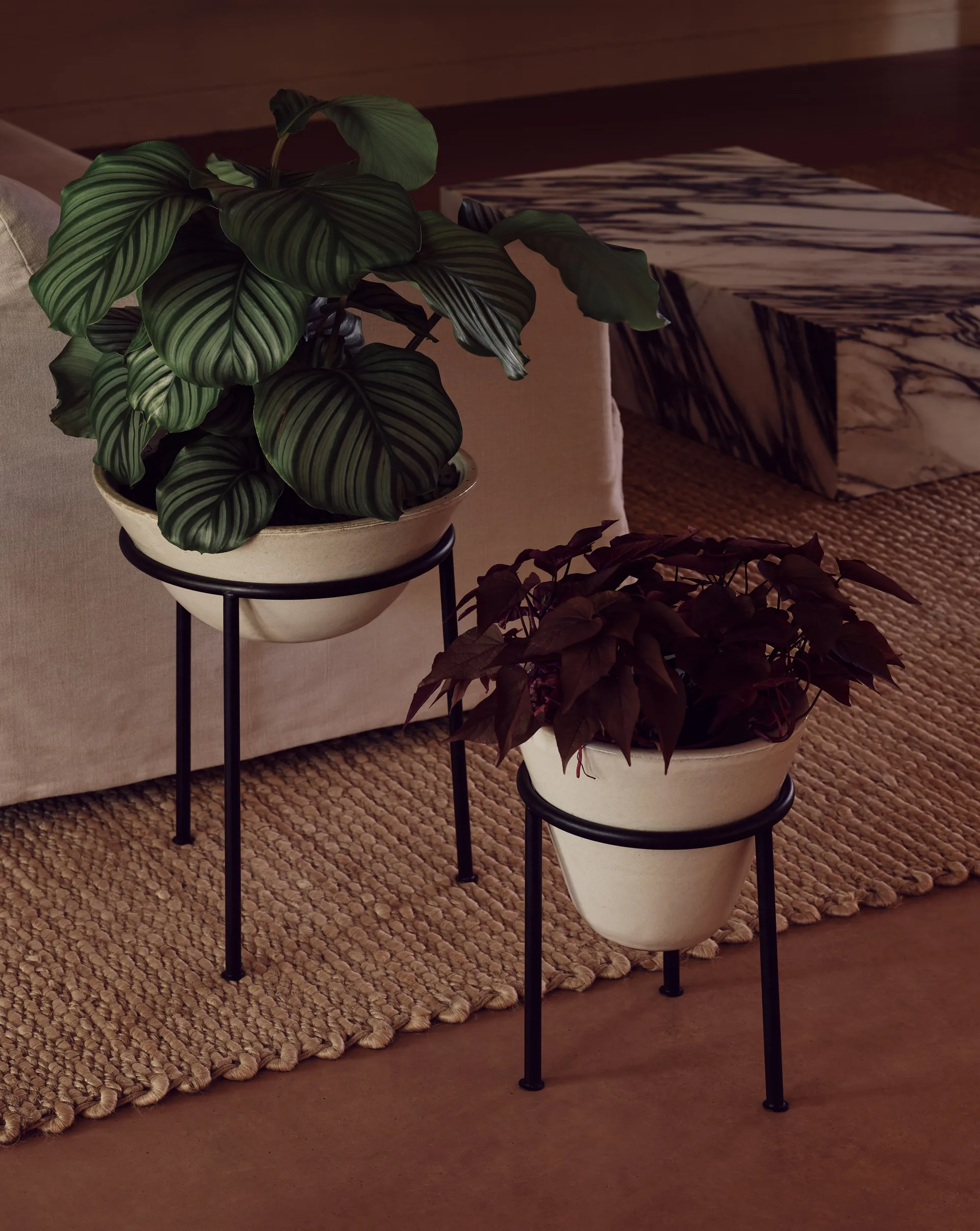 Daiza Blumentopf Ø35 x 45cm, Ivory Audo Copenhagen