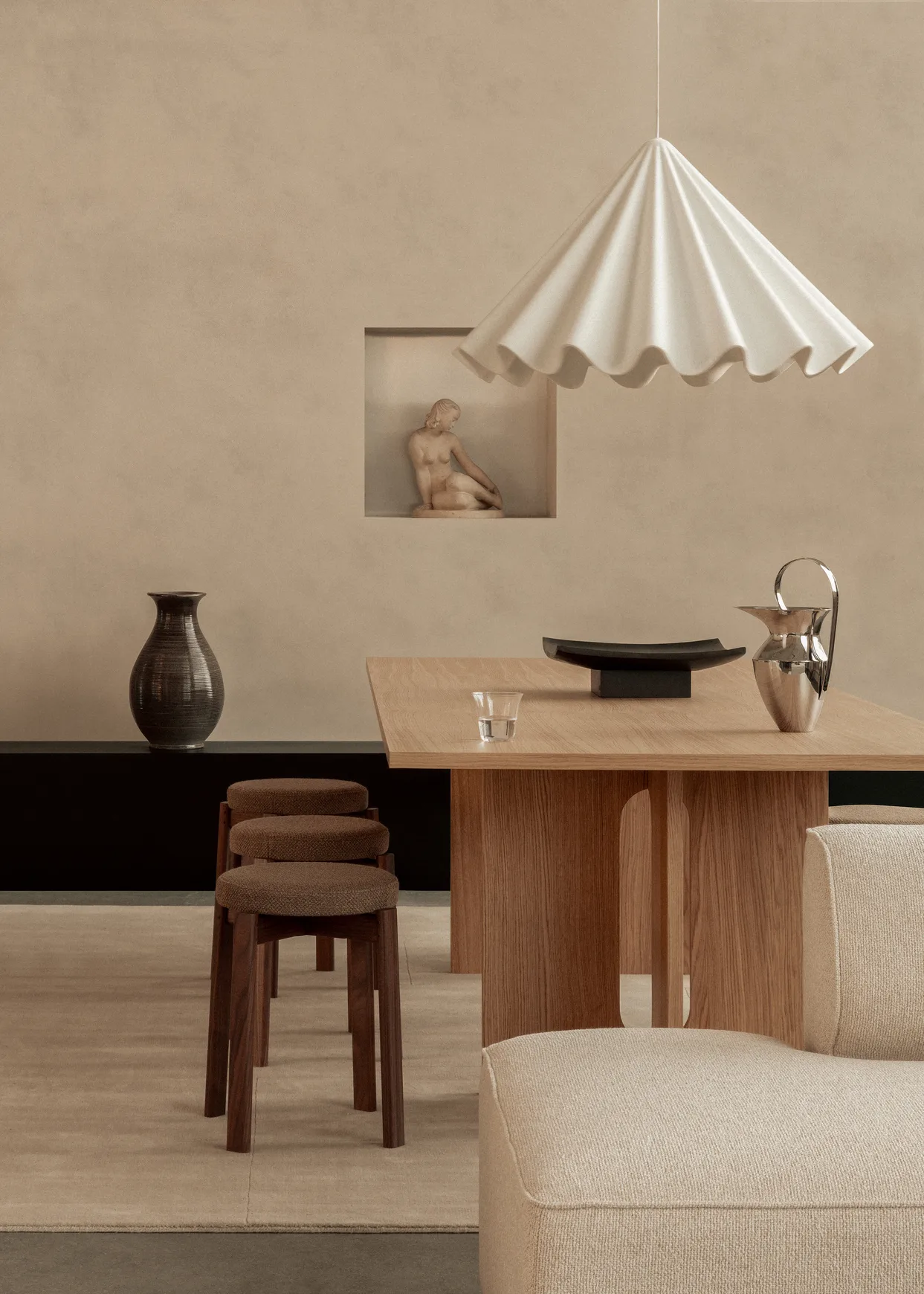 Dancing Pendelleuchte Ø95 cm, Off white Audo Copenhagen