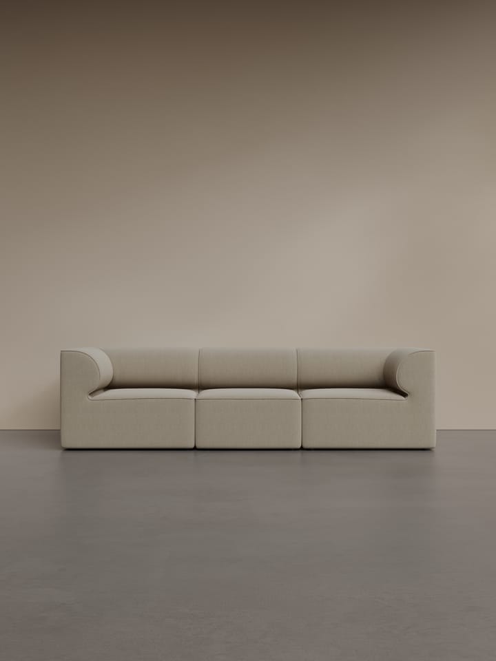 Eave 86 Modulsofa configuration 2 - 3-Sitzer Stoff bouclé 02 beige - Audo Copenhagen