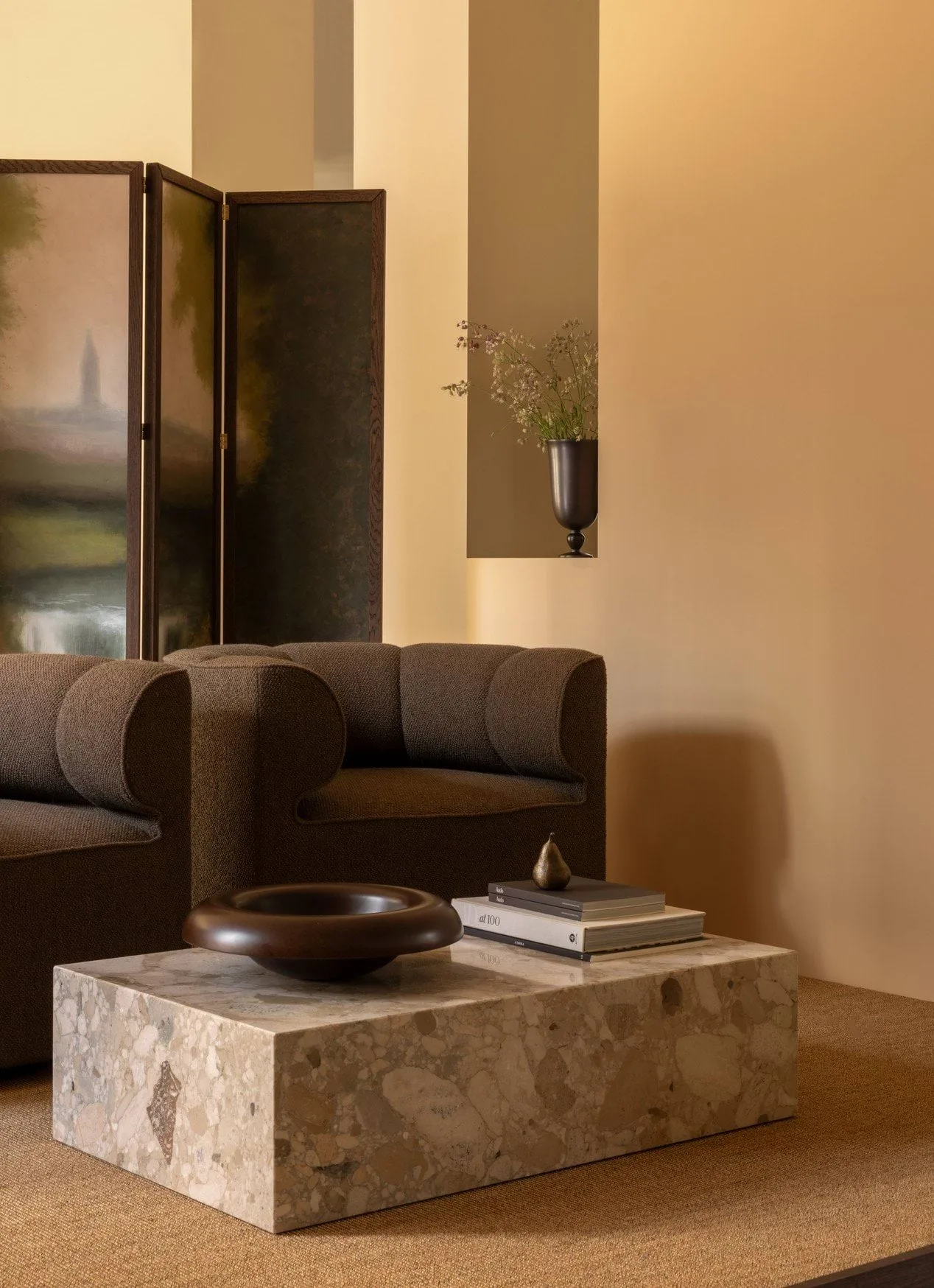 Eave Seamline Loungesessel, Logan Fossil Audo Copenhagen