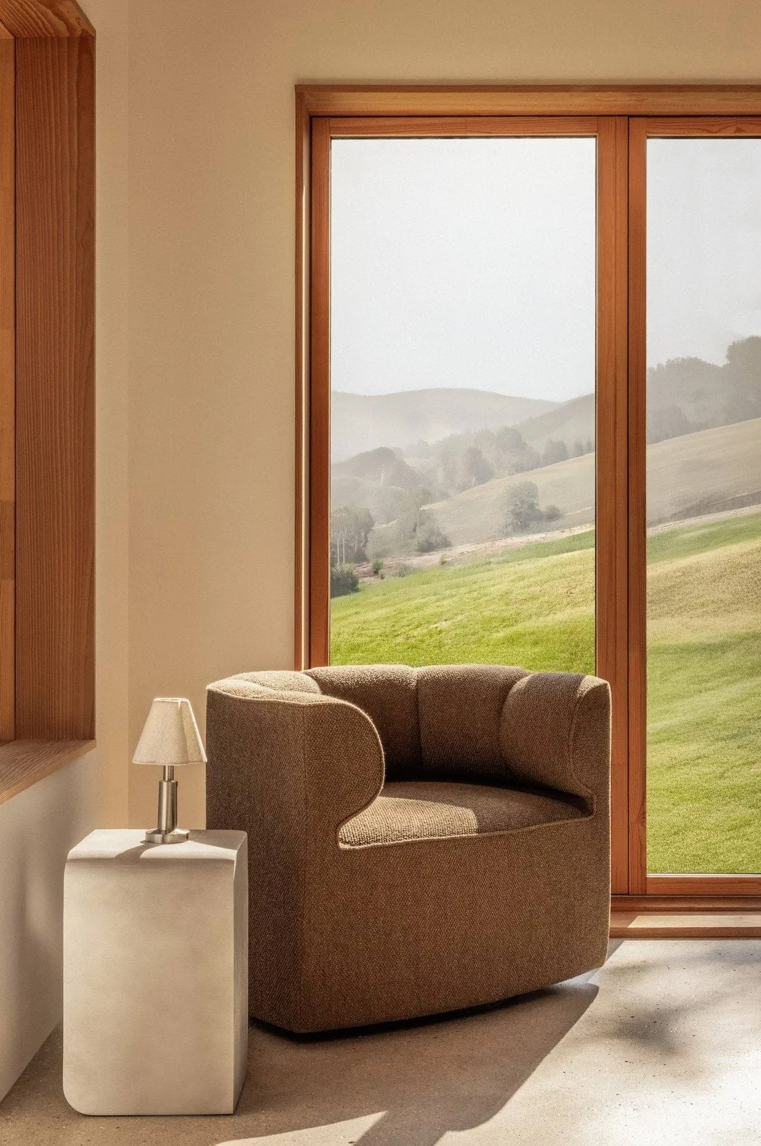 Eave Seamline Loungesessel, Logan Nutmeg Audo Copenhagen