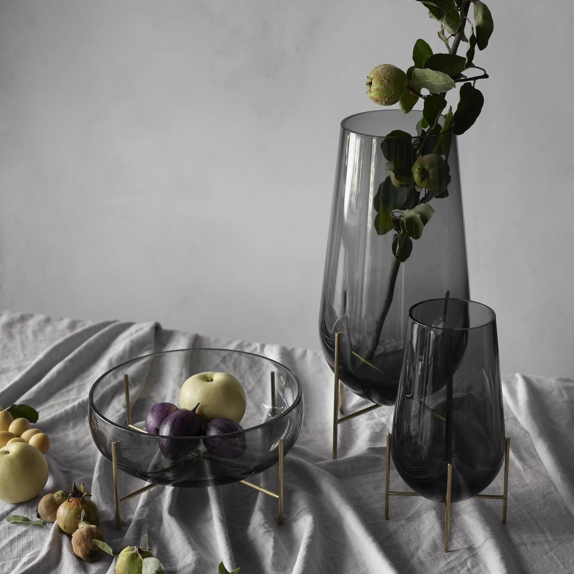 Échasse Vase klein, Smoke Audo Copenhagen