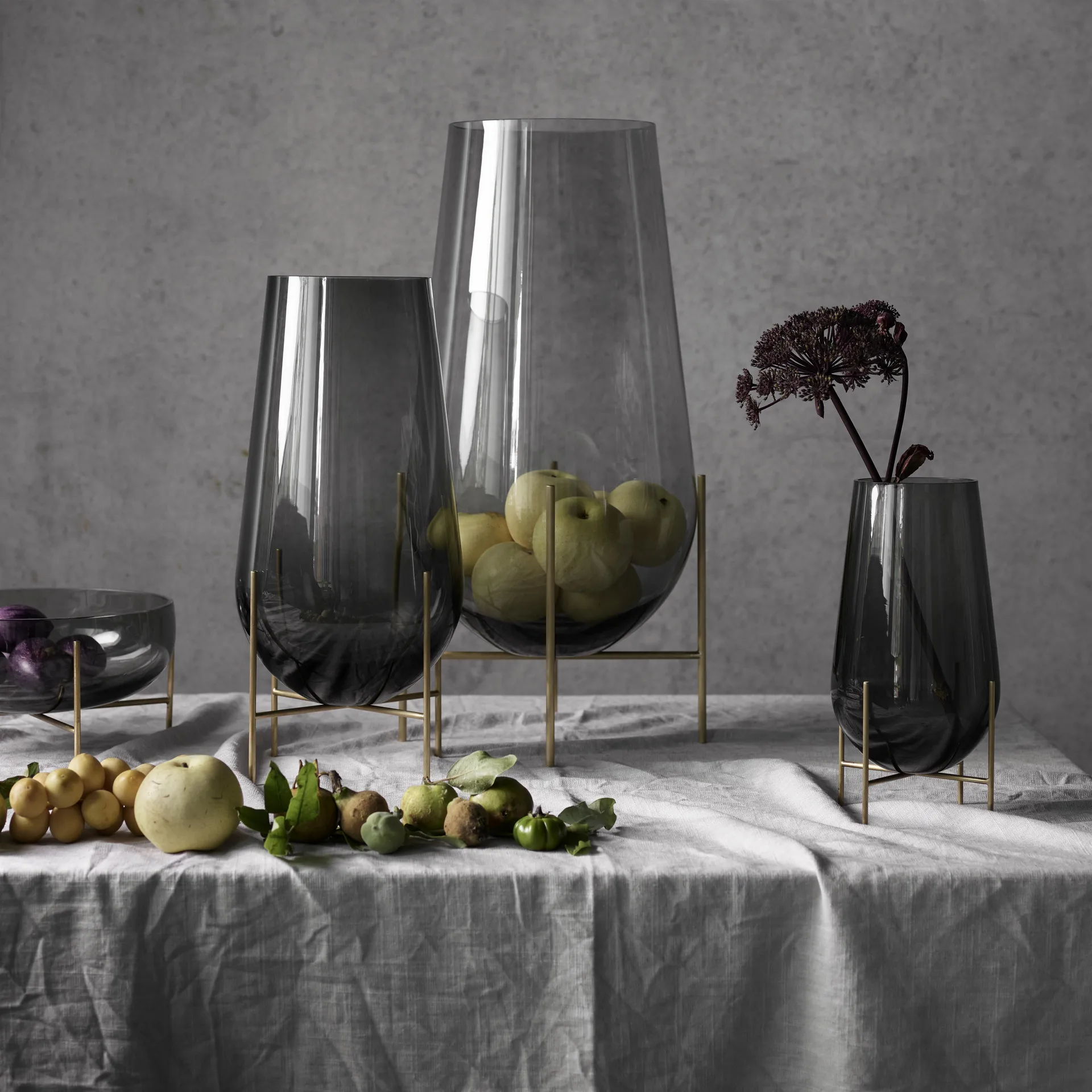Échasse Vase klein, Smoke Audo Copenhagen