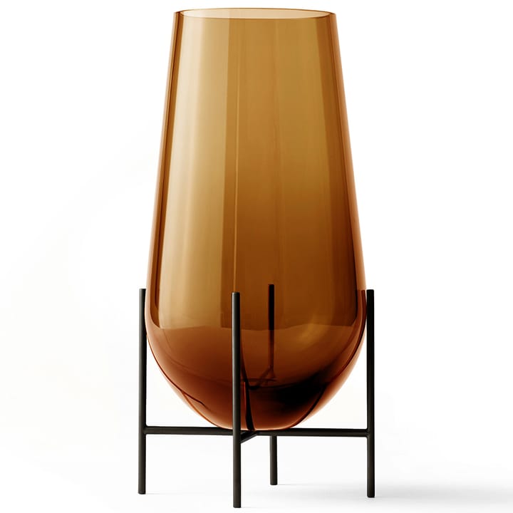 Echasse Vase L, Bernstein-Bronziertes Messing Audo Copenhagen