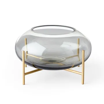 Échasse Windlicht gebürstetes Messing - Smoke - Audo Copenhagen