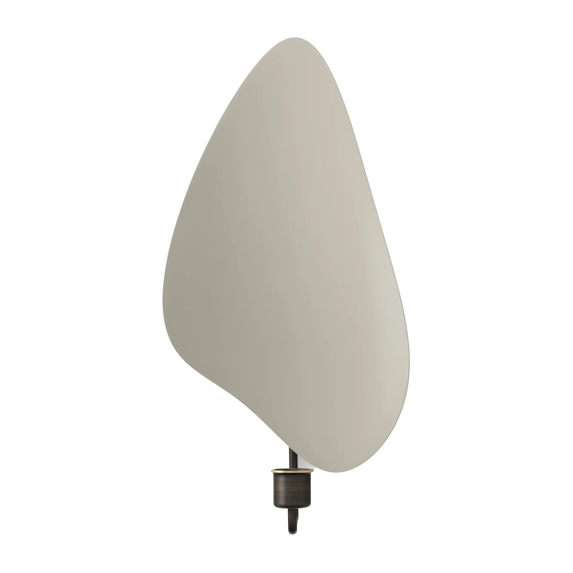 Flambeau Kerzenständer Wand 34 cm, Bronzed Brass-grey Audo Copenhagen