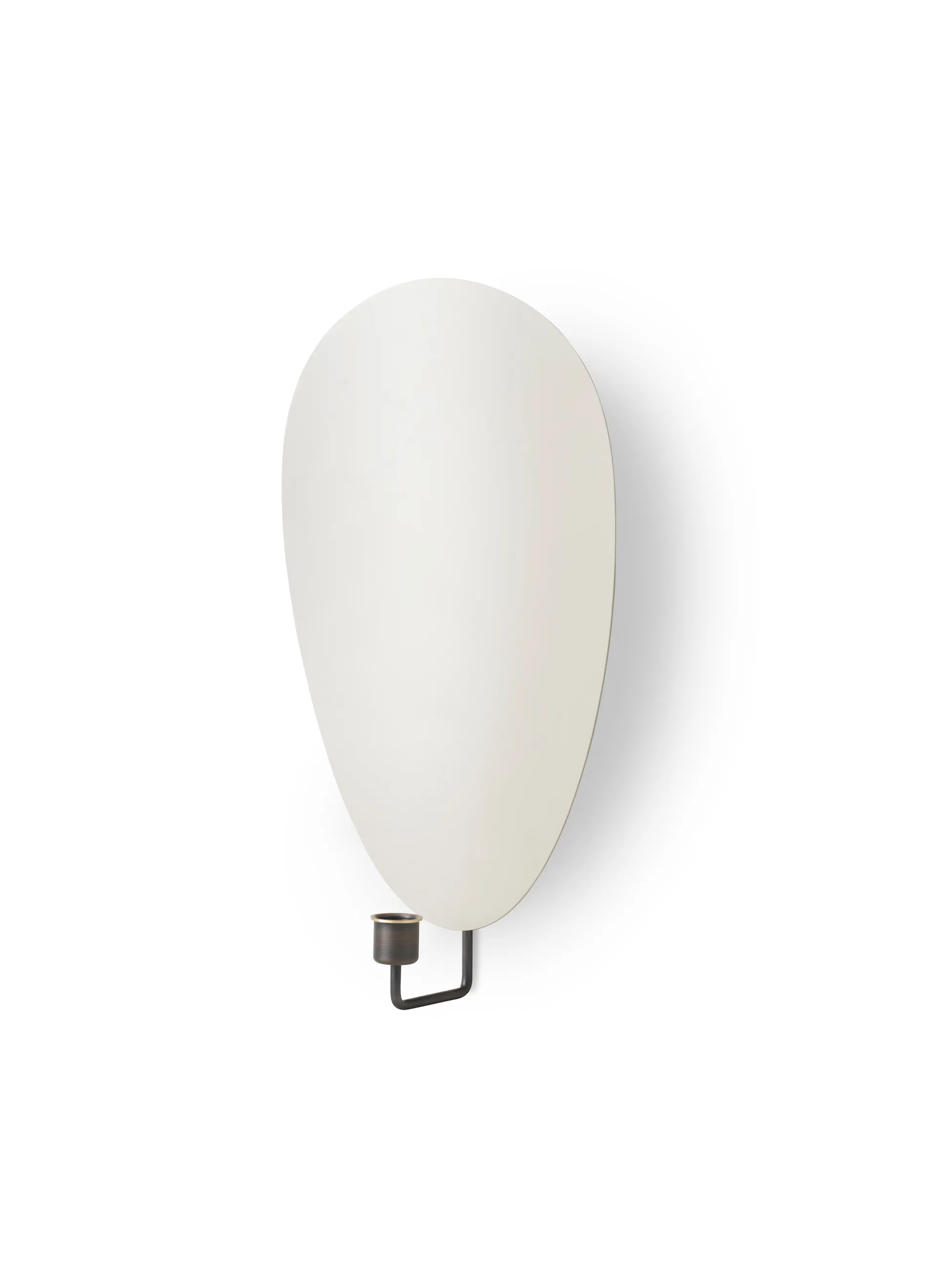 Flambeau Kerzenständer Wand 40 cm, Bronzed Brass-grey Audo Copenhagen