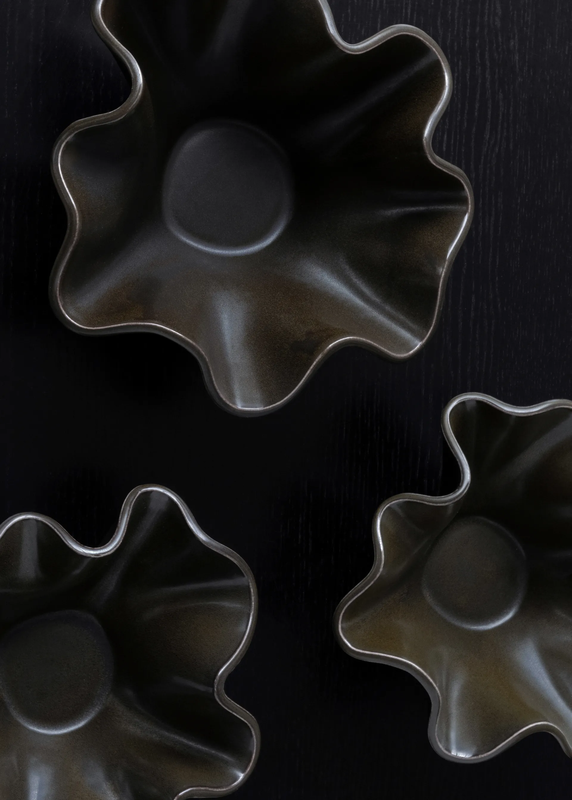 Fragilis Schale 10cm, Schwarz Audo Copenhagen