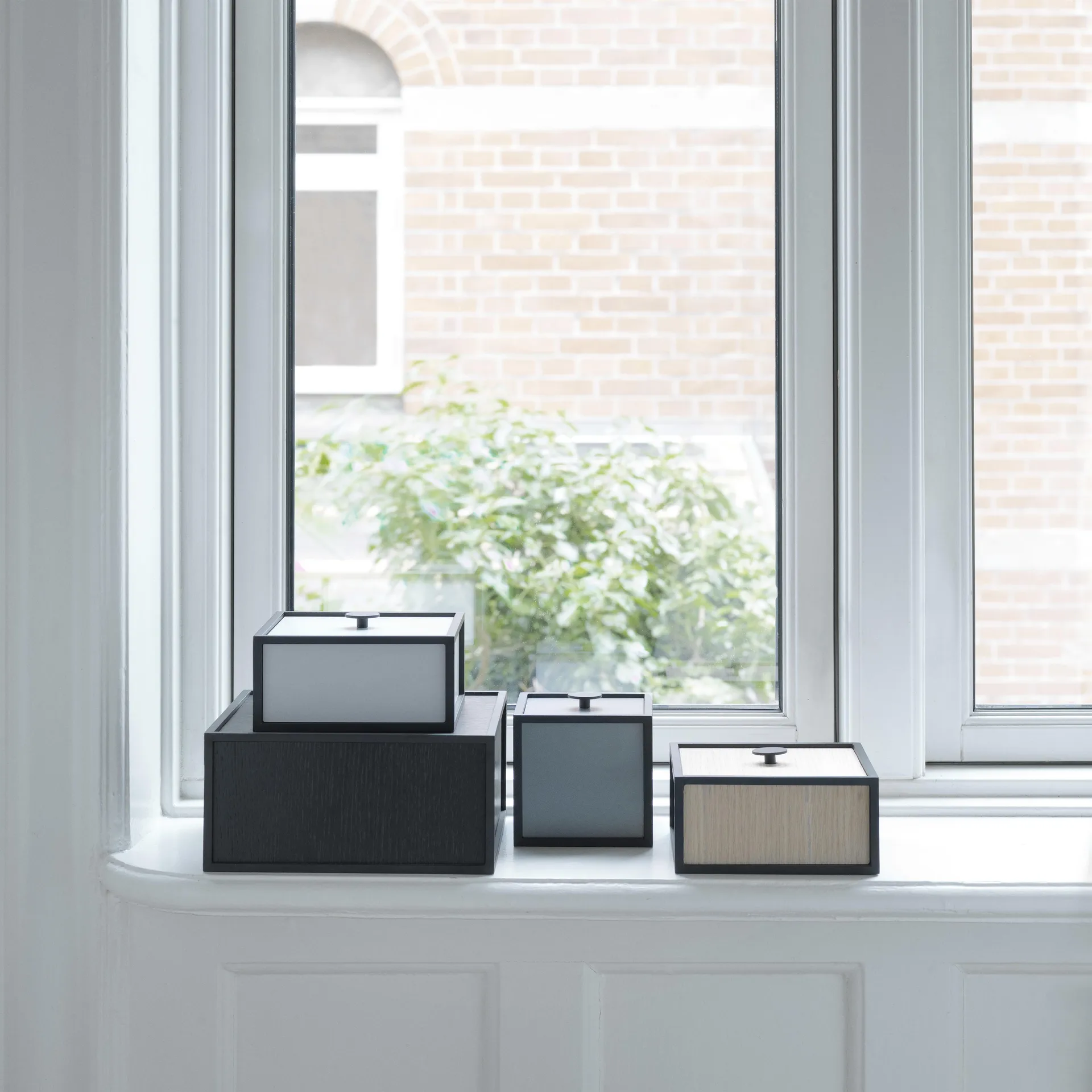 Frame 20 Box mit Deckel, Eiche Audo Copenhagen