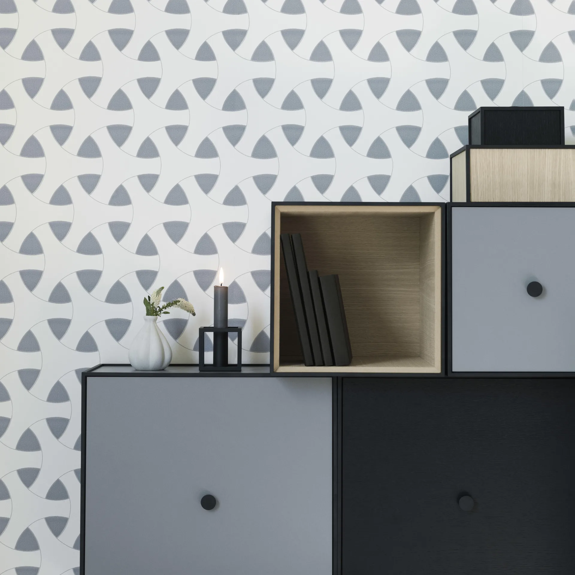 Frame 20 Box mit Deckel, Eiche Audo Copenhagen