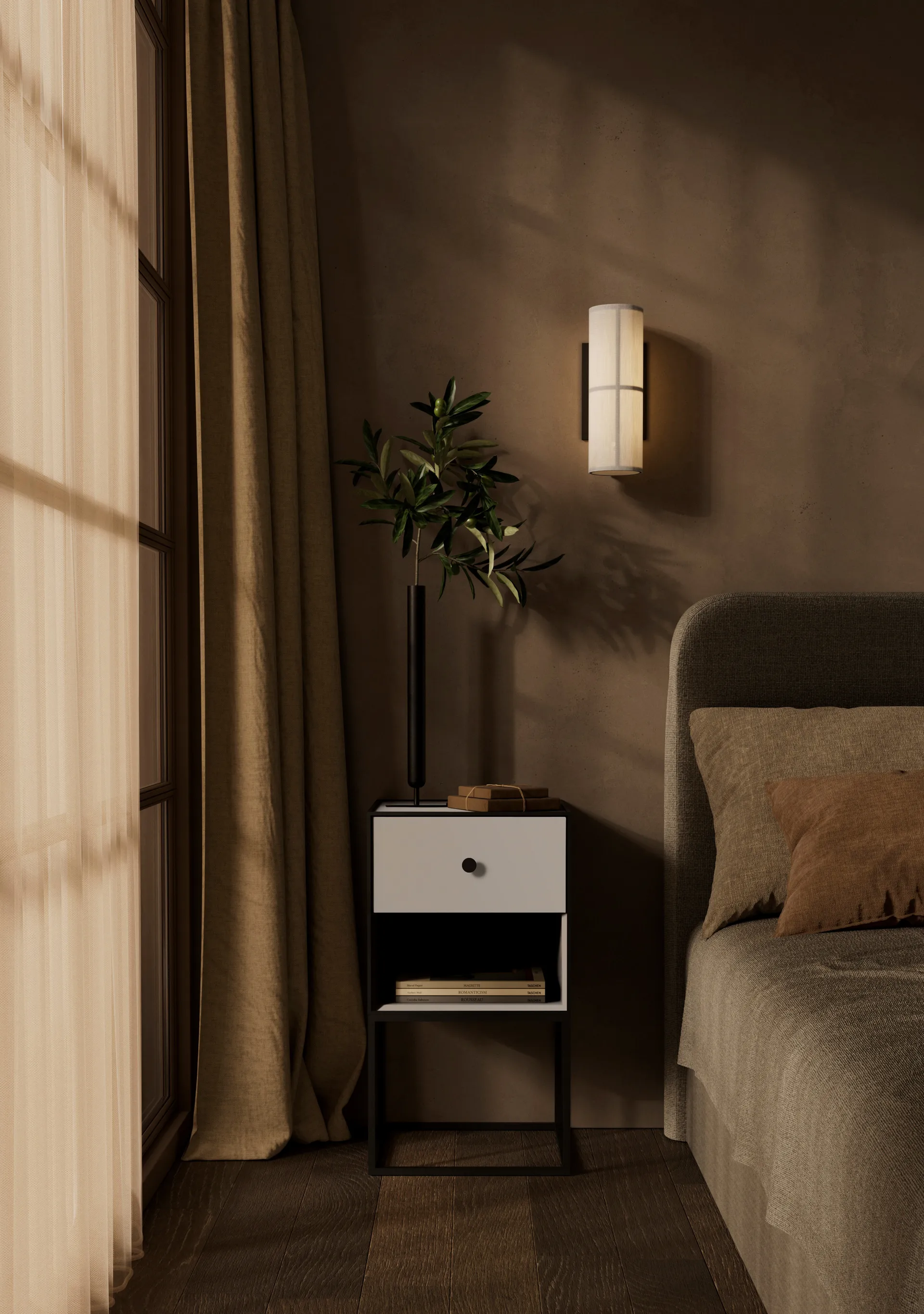 Frame 35 Beistelltisch, Weiß Audo Copenhagen