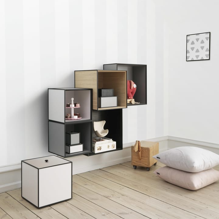 Frame 35 Wandschrank ohne Türe, Dunkelgrau Audo Copenhagen