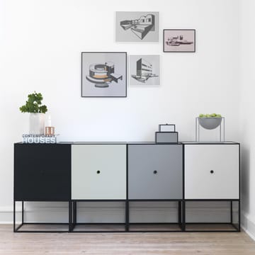 Frame 49 Wandschrank mit Türe - Hellgrau - Audo Copenhagen