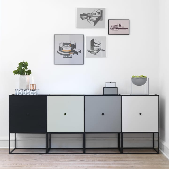 Frame 49 Wandschrank mit Türe - Hellgrau - Audo Copenhagen