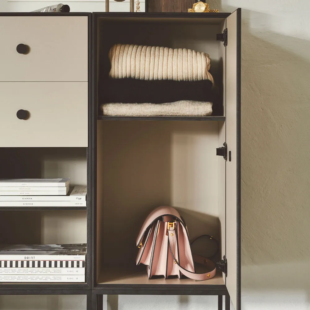Frame 70 Verwahrung, Light grey, 2 Regalbretter Audo Copenhagen