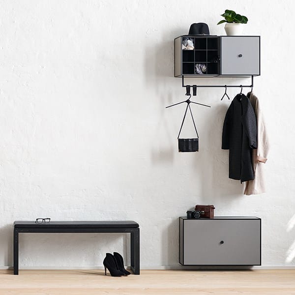 Frame Schuhschrank, Dunkelgrau Audo Copenhagen