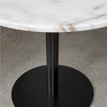 Harbour Column Esstisch - Oak black, ø80cm, Schwarzes Gestell - Audo Copenhagen