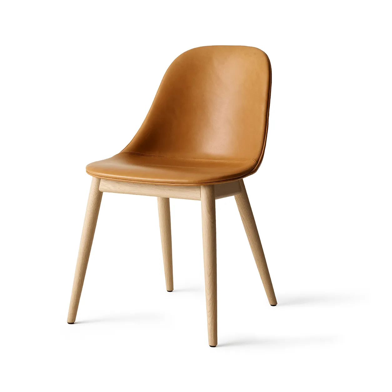 Harbour Side Dining Chair vollständig gepolstert, Aida 0250-Natur Eiche Audo Copenhagen