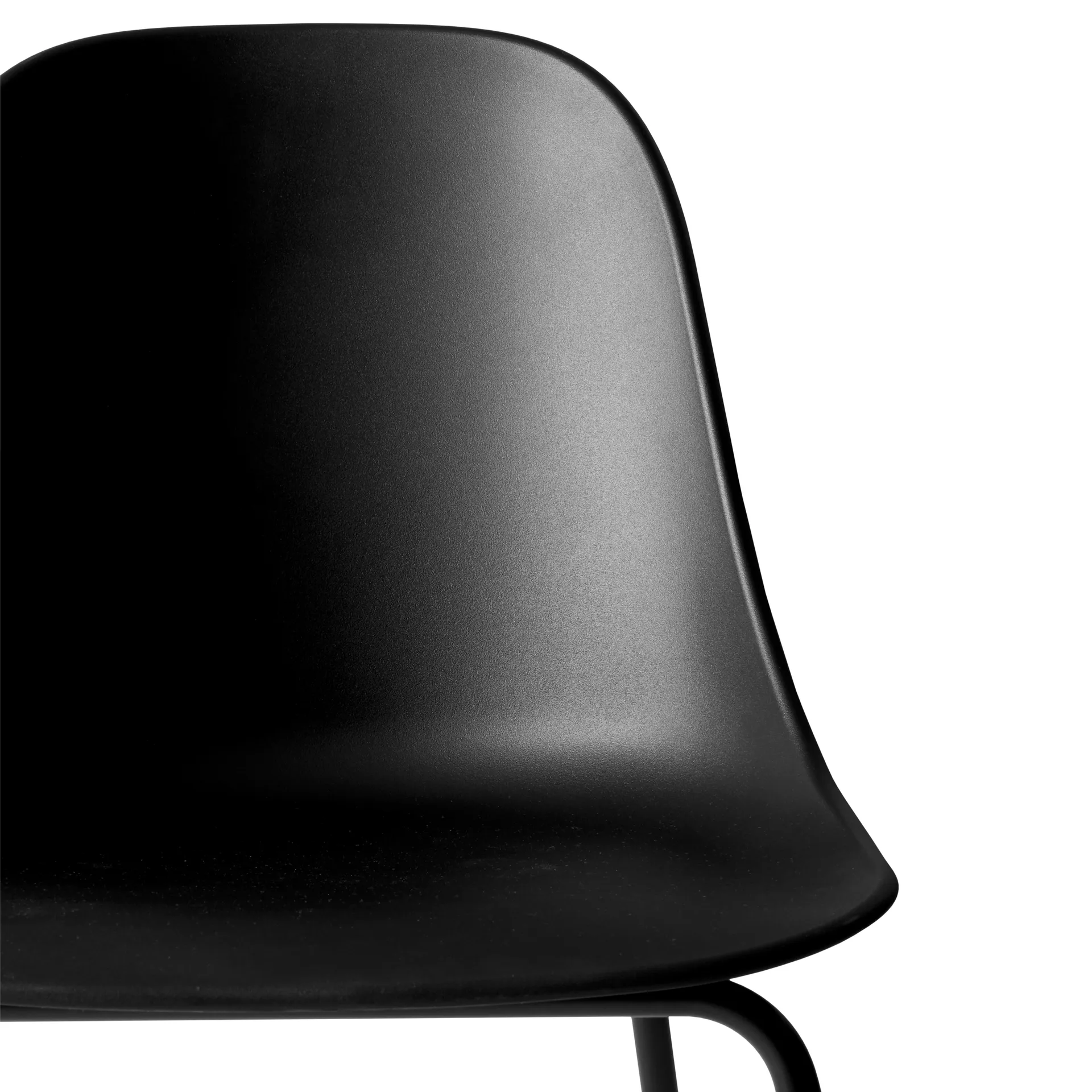 Harbour Stuhl schwarze Beine, Black Audo Copenhagen