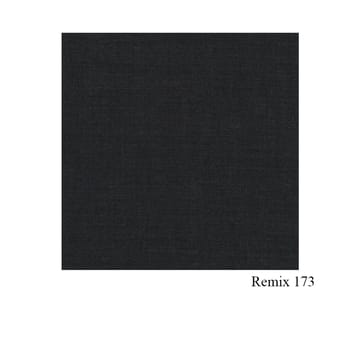 Harbour Stuhl, Textilsitz - Stoff Remix  173 dark grey, Dunkel gebeizte Eichenholzbeine - Audo Copenhagen