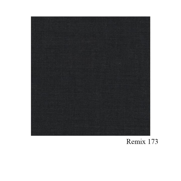 Harbour Stuhl, Textilsitz - Stoff Remix  173 dark grey, Dunkel gebeizte Eichenholzbeine - Audo Copenhagen